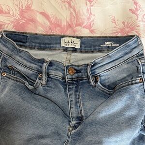 Nicole Miller High Rise Jeans - Light Blue